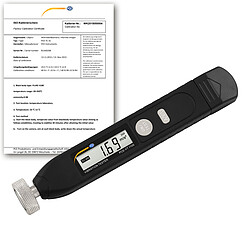 ACCELEROMETRE PCE VT 1100M ICA AVEC CERTIFICAT DETALONNAGE ISO NEXA INDUSTRIES CAMEROUN