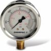 MANOMETRE 0-200 BAR, CADRAN INOX DN100, RACCORD LAITON VERTICAL G1/2", A GLYCERINE NEXA INDUSTRIES CAMEROUN