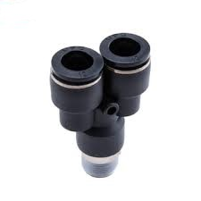 RACCORD ENFICHABLE EN Y FILETAGE MALE, 10MM x G1/4", VPC PNEUMATIC NEXA INDUSTRIES CAMEROUN