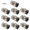 RACCORD ENFICHABLE DROIT FILETAGE MALE, 8MM x G1/2", VPC PNEUMATIC NEXA INDUSTRIES CAMEROUN