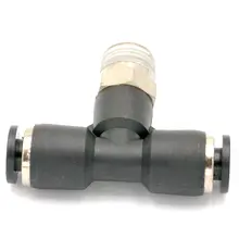 RACCORD ENFICHABLE EN T FILETAGE MALE, 6MM x G1/2" MILIEU, VPC PNEUMATIC NEXA INDUSTRIES CAMEROUN