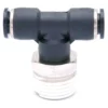 RACCORD ENFICHABLE EN T FILETAGE MALE, 16MM x G1/4" MILIEU, VPC PNEUMATIC NEXA INDUSTRIES CAMEROUN