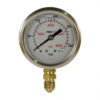 MANOMETRE 0-250 BAR, CADRAN INOX DN63, RACCORD LAITON VERTICAL G1/4", A GLYCERINE NEXA INDUSTRIES CAMEROUN